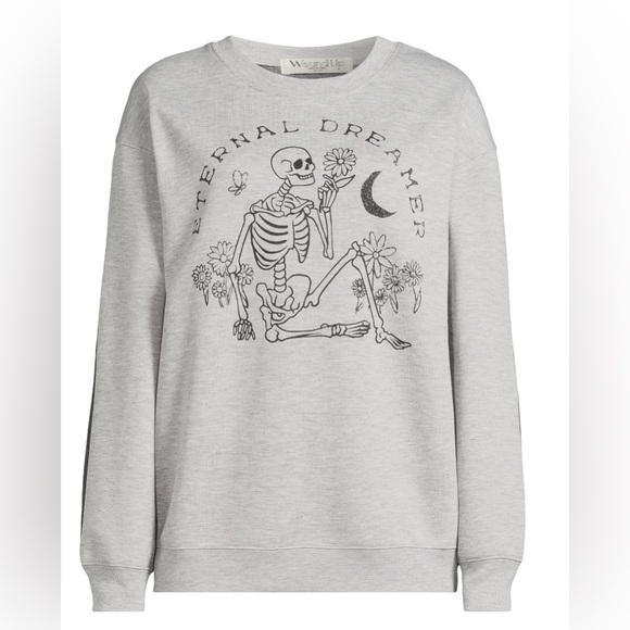 Eternal Dreamer Women's Juniors Graphic Sweatshirt - Picture 3 of 4